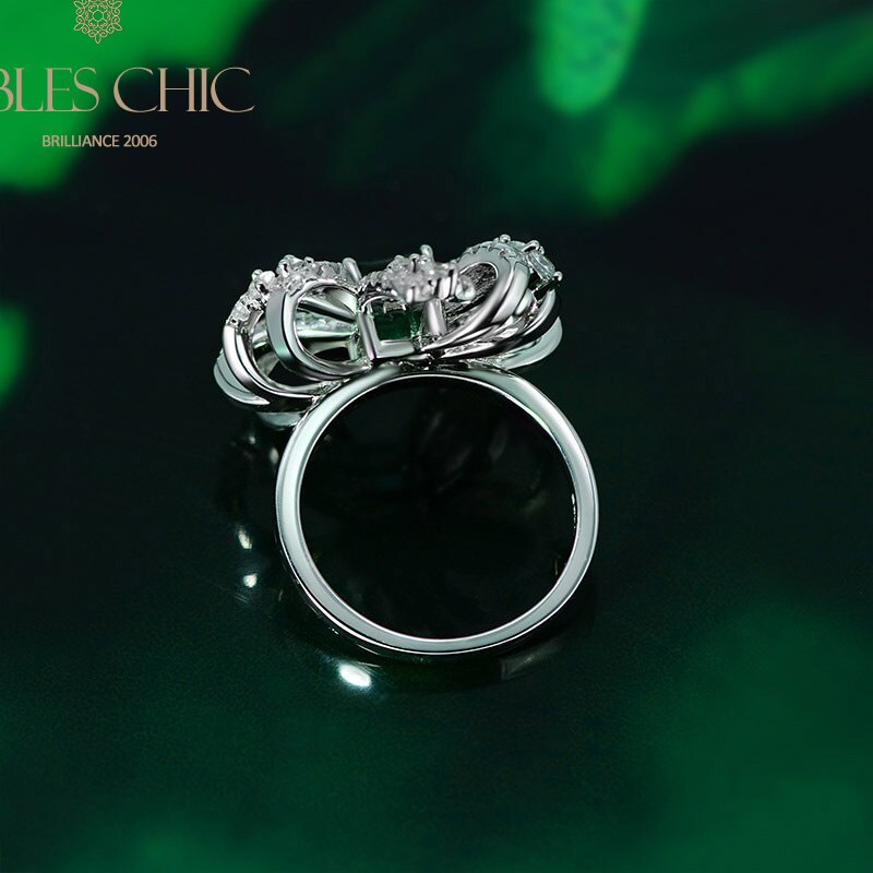 Turmalin Schmetterling Cocktail Ring R1262