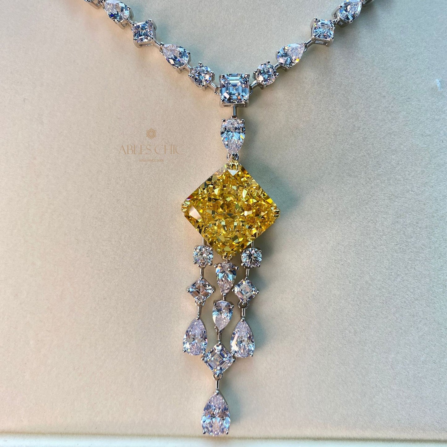 Imperial Topaz Chanderlier Anhänger P0637