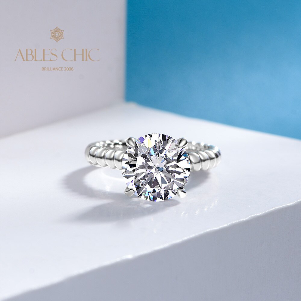 Topas-Solitär-Verlobungsring R0893