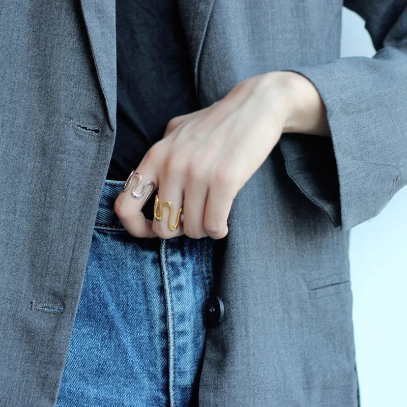 Abstrakter Filigranring R1134
