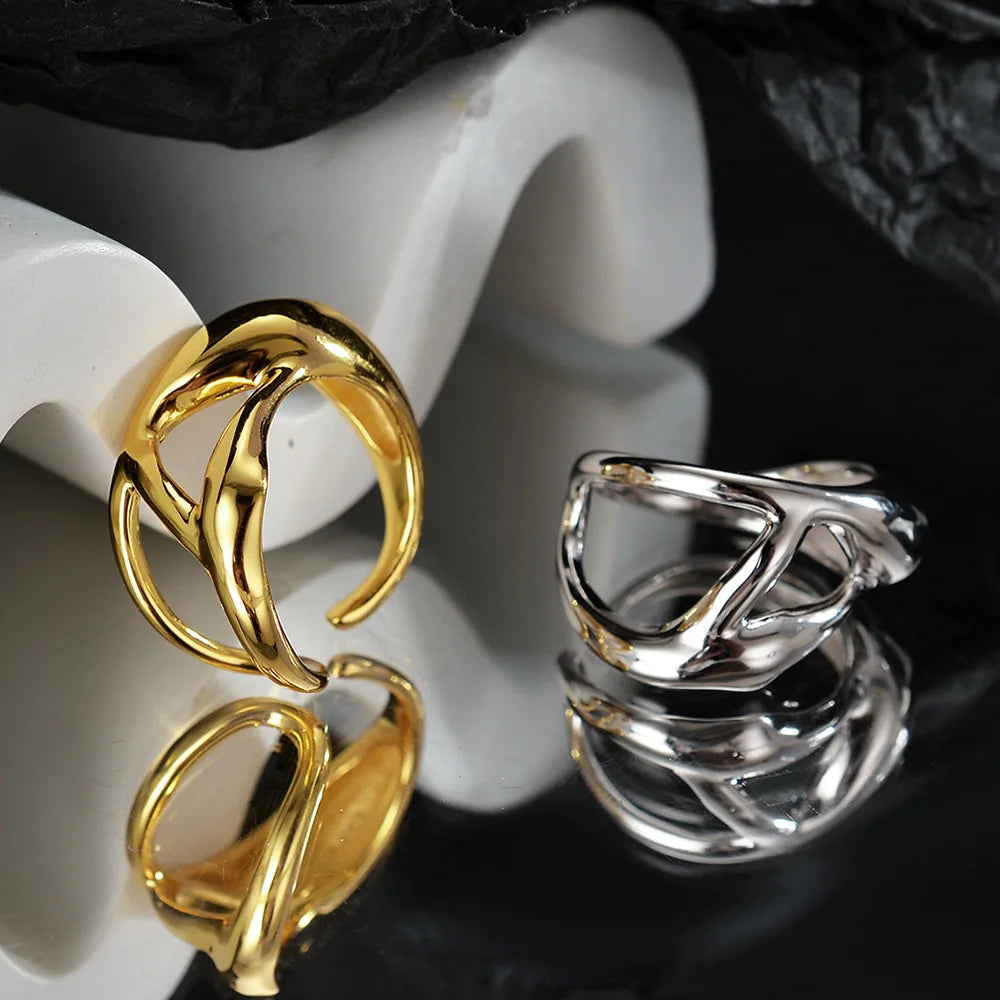 Abstrakter flüssiger offener Ring R1112