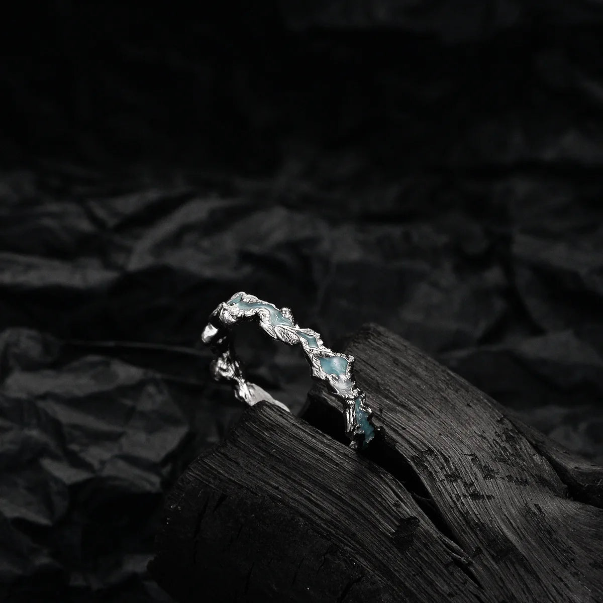Original Emaille Unregelmäßiger Ring R1177