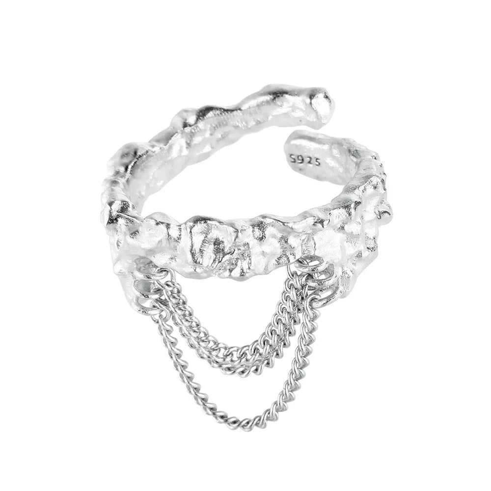 Ketten Unregelmäßiger Ring R1168