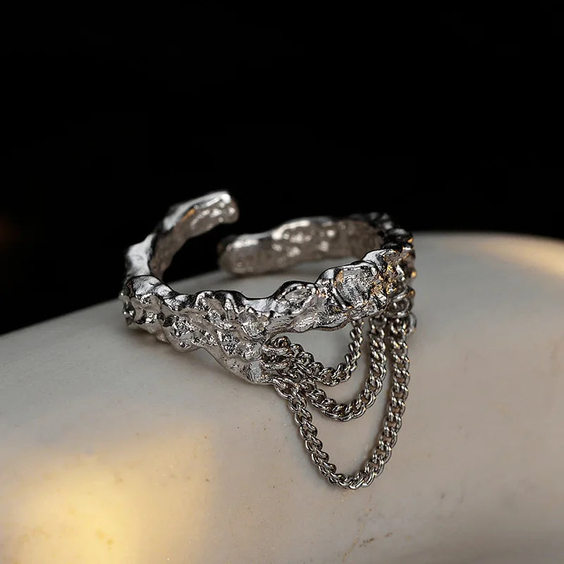 Ketten Unregelmäßiger Ring R1168