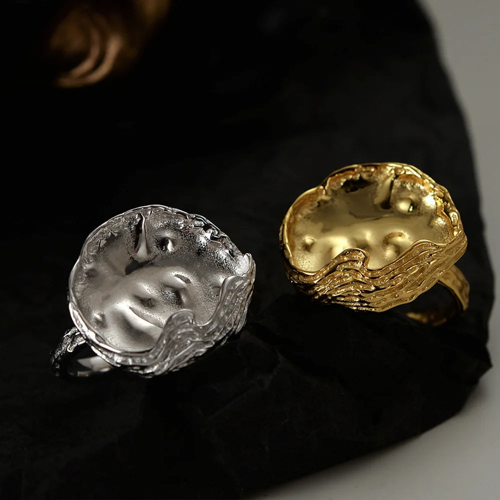 Halloween-Ring mit Alien-Textur R1231