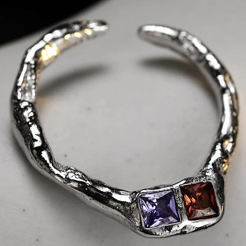 Textur CZ Ring R1277
