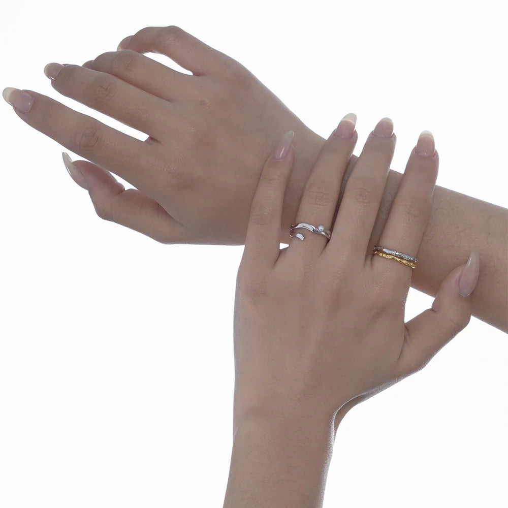 Offener Ring mit geschlagenem Reifen R126