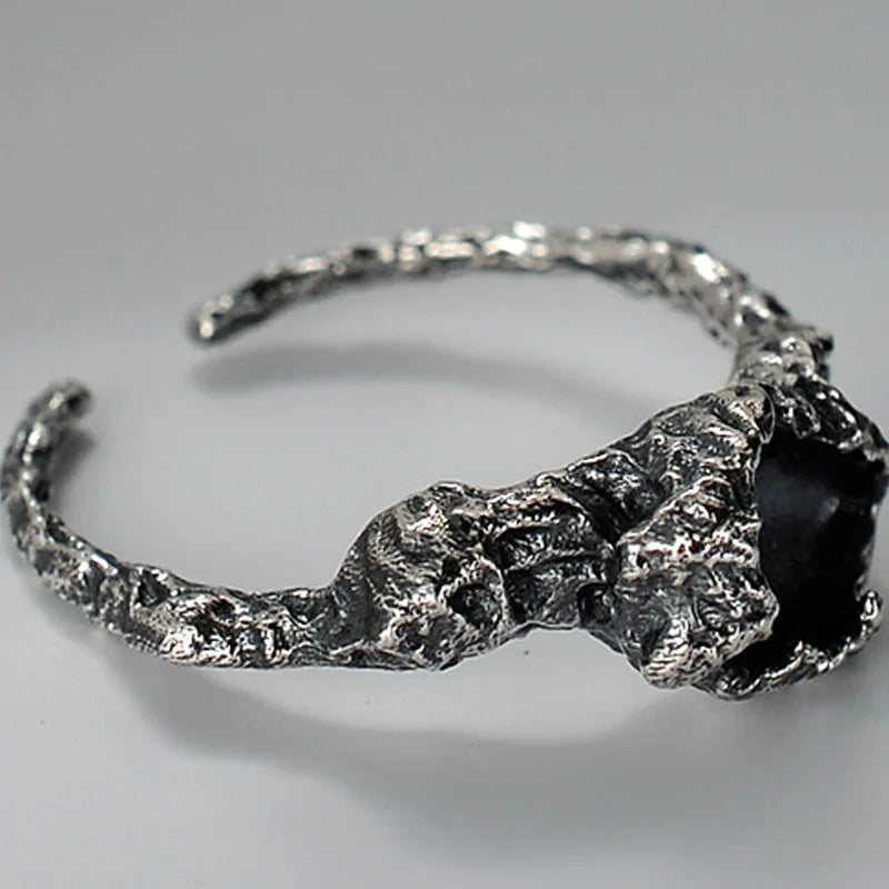 Designer-Ring mit unregelmäßiger Emaille R1175
