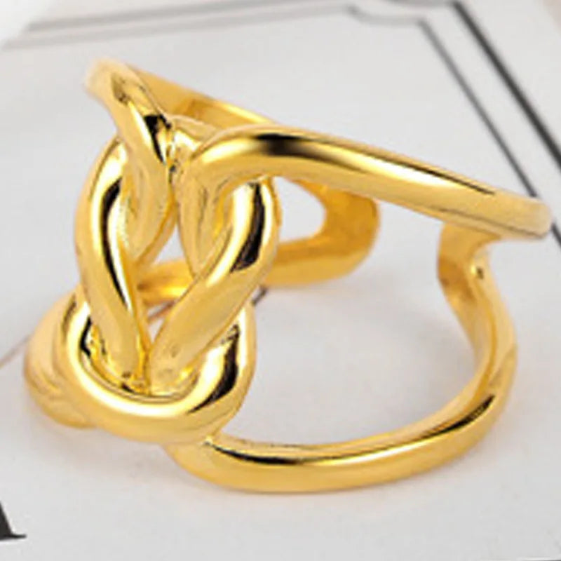 Filigraner Knoten breiter Ring R1158