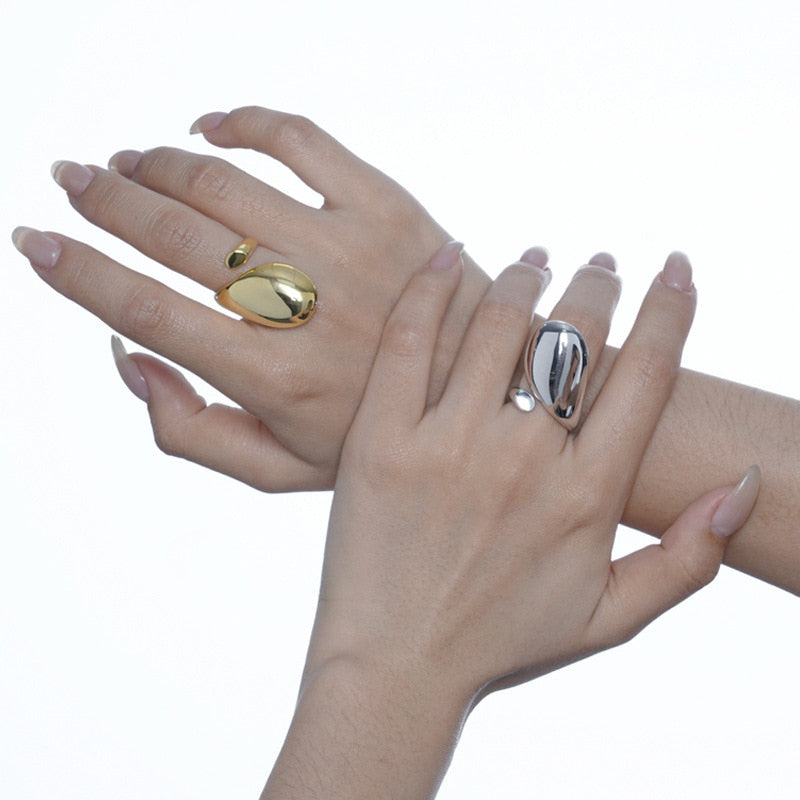 Unregelmäßiger Funky Chunky Ring R1128