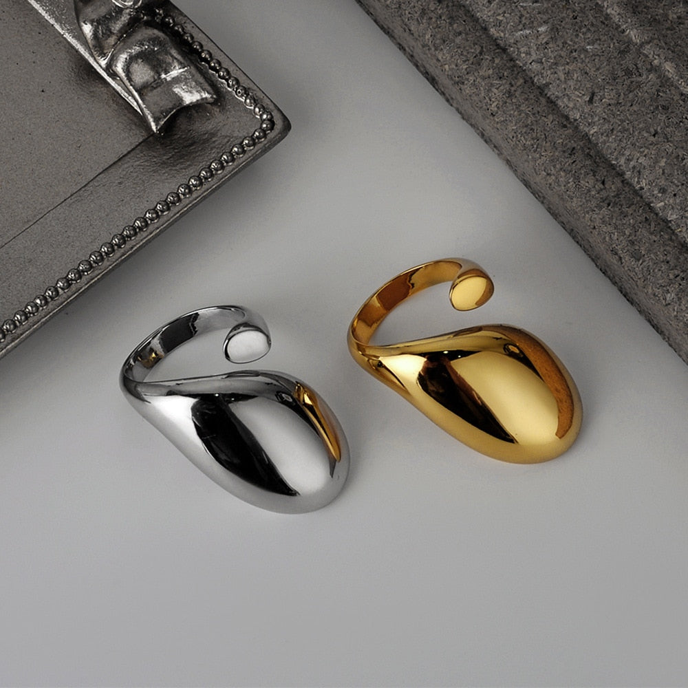 Unregelmäßiger Funky Chunky Ring R1128