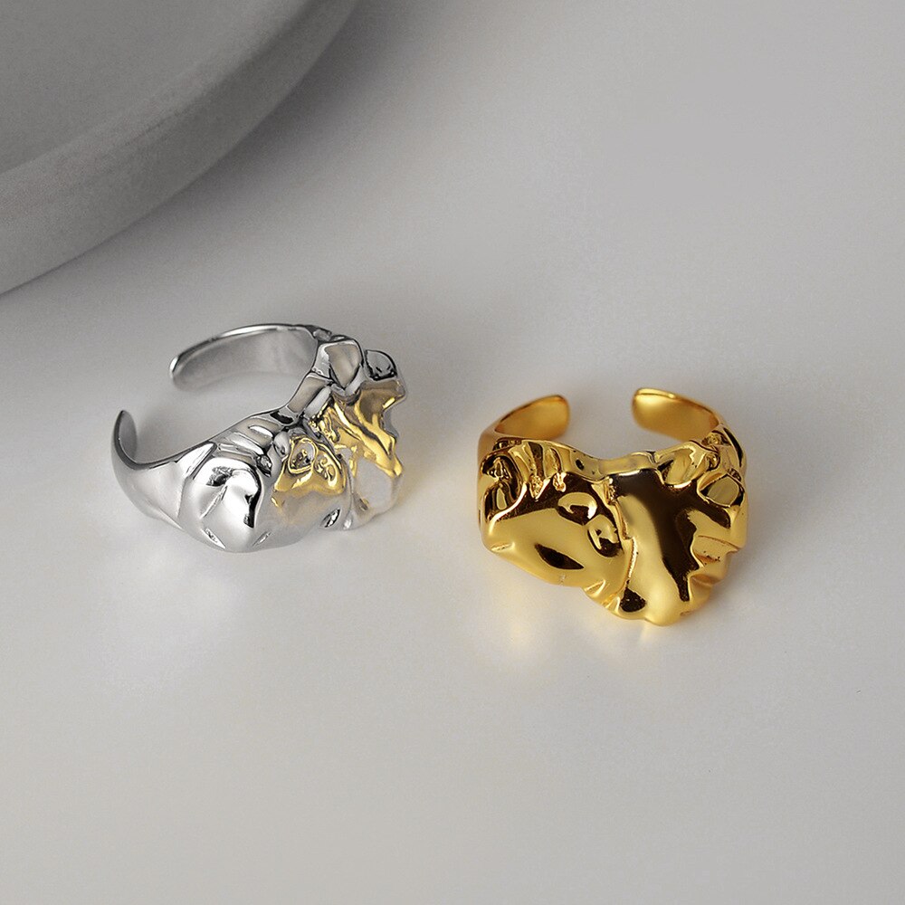 Unregelmäßiger offener Siegelring R1115