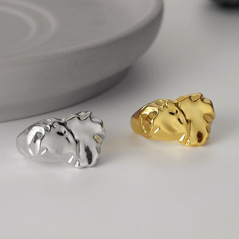 Unregelmäßiger offener Siegelring R1115