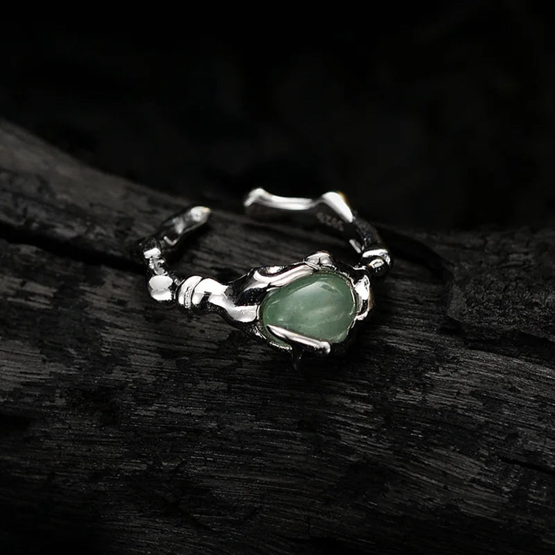 Jade Unregelmäßiger Partyring R1187