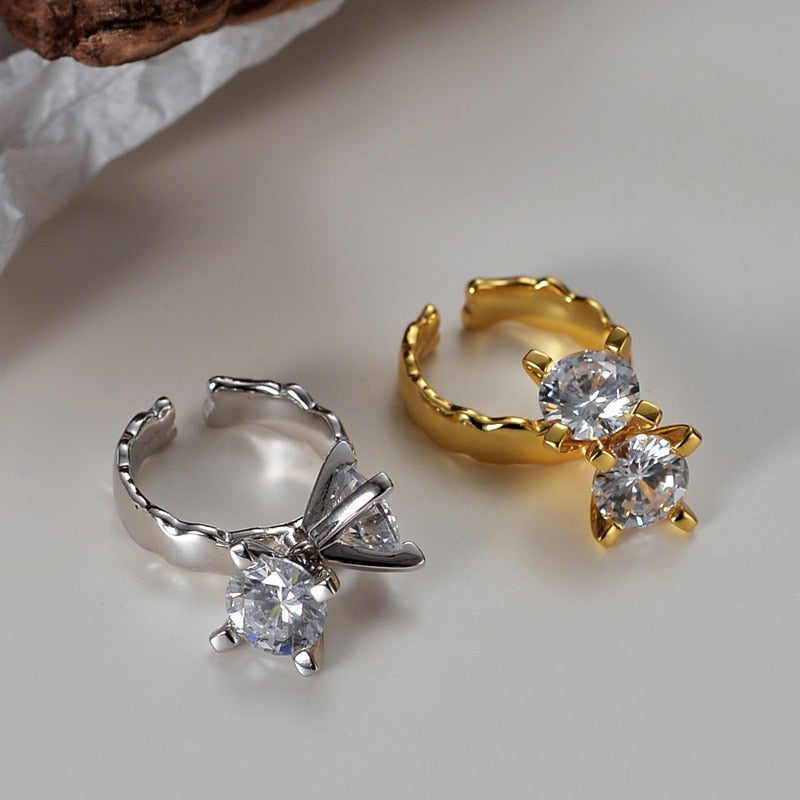 CZ Blumen-Ring R1088