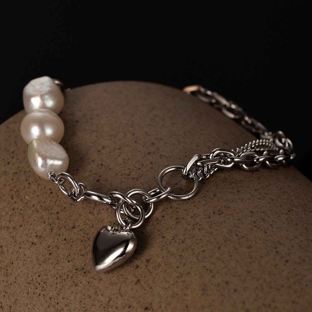 Barockperlen-Mehrkettenarmband B1036