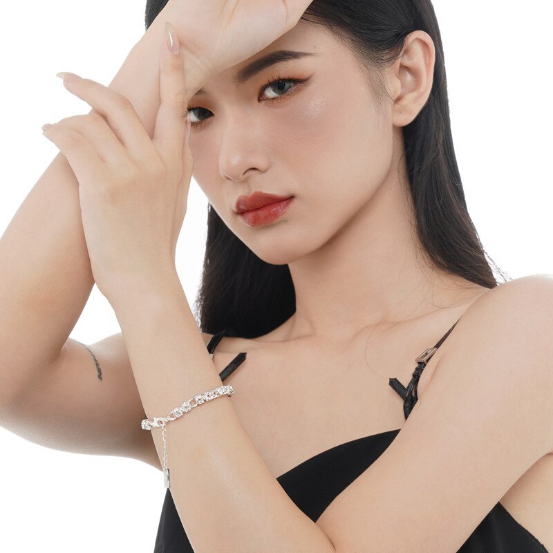 Schweres koreanisches Gliederarmband B1023