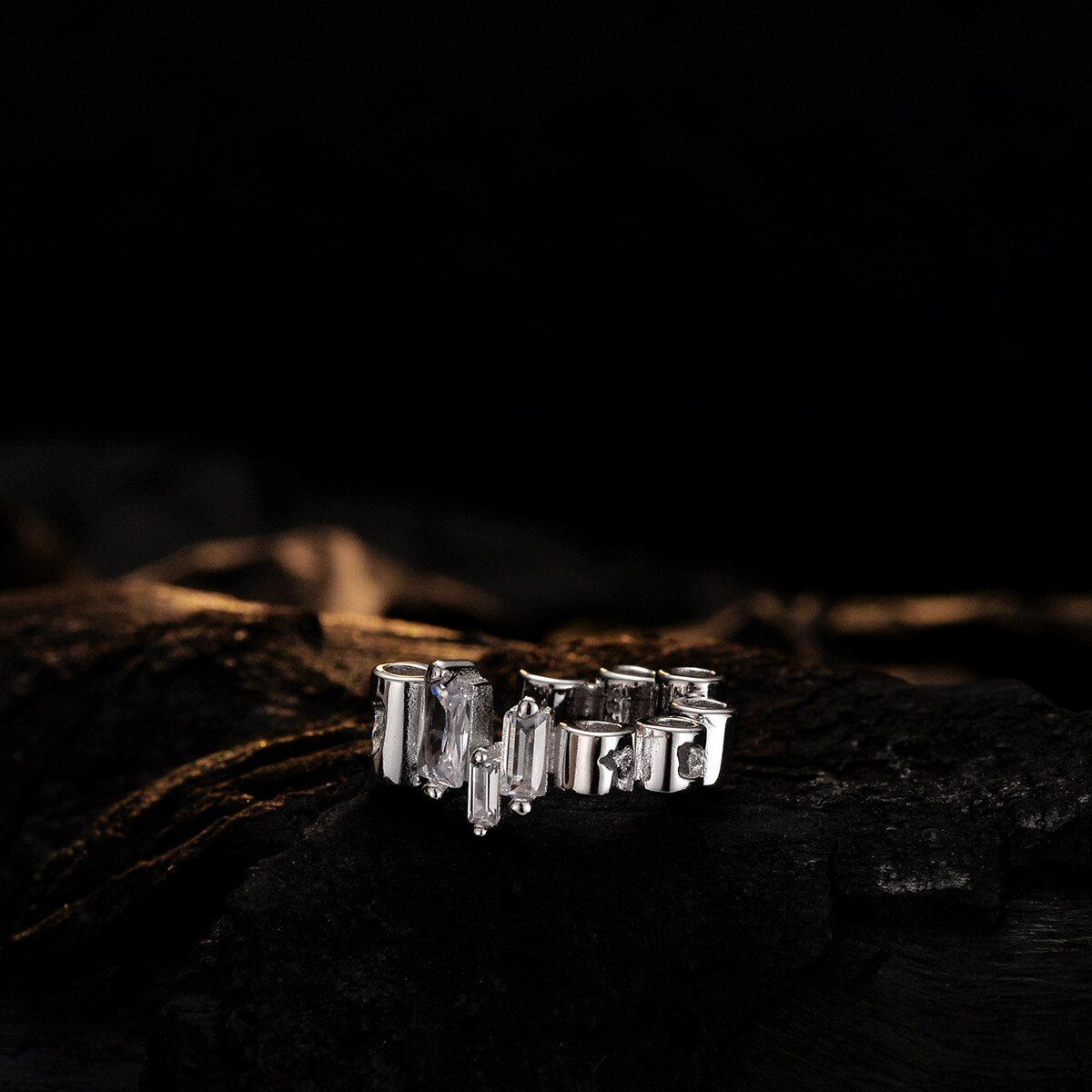 Unregelmäßige Tubes Ear Cuffs E1123 1 Stück
