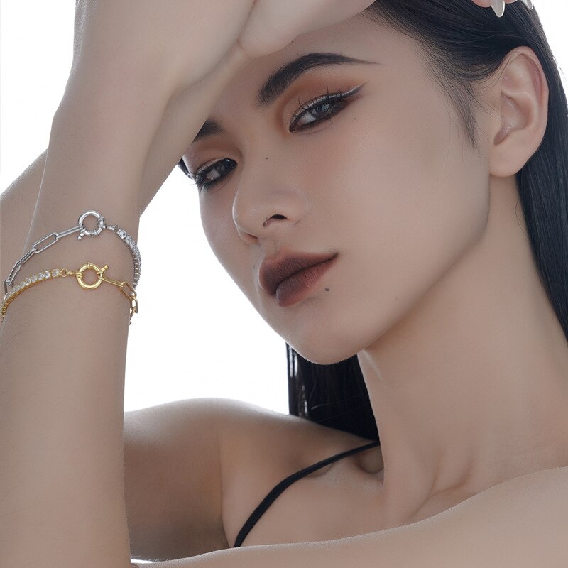 Bling Chain Statement Armband B1012