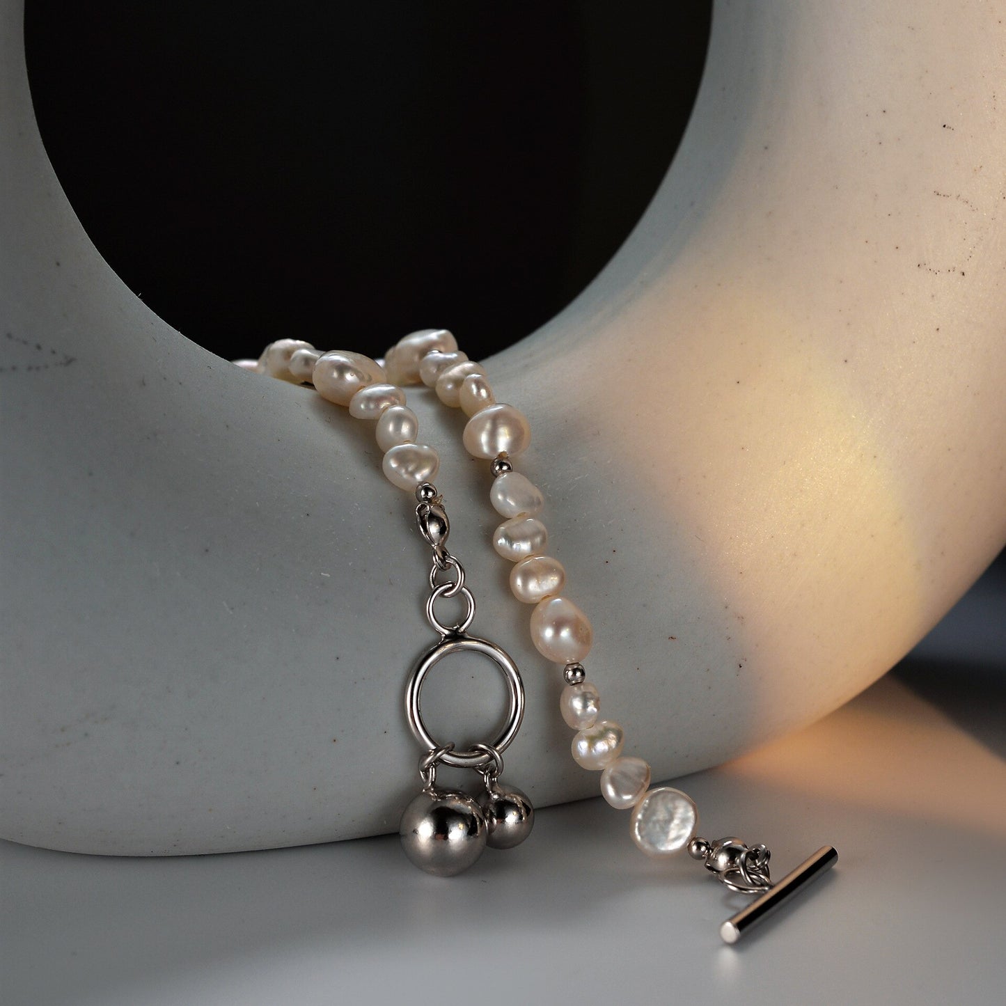 T-Barockperlen-Armband B1032