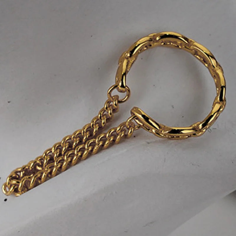 Kettenmuster Ohrclips E1006, 1 Stück