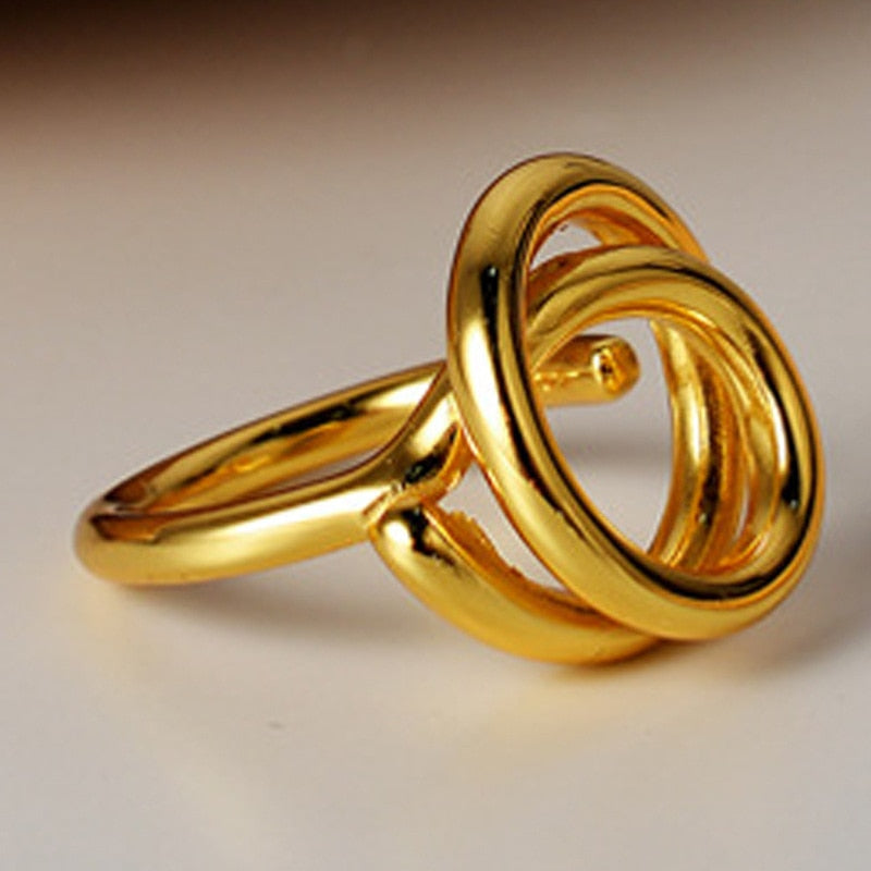 Dicker Draht Asymmetrischer Ring R1124