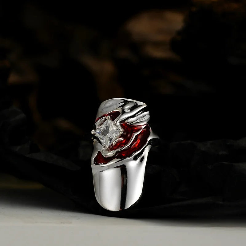Totenkopf-Element-Nagelring R1203