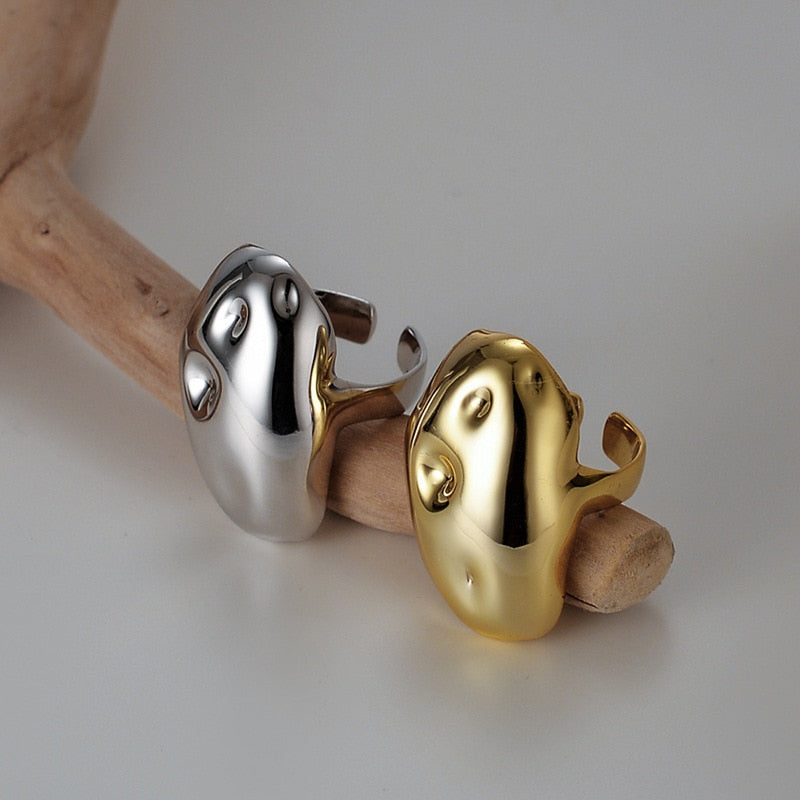 Breiter, klobiger Bohnenring R1012