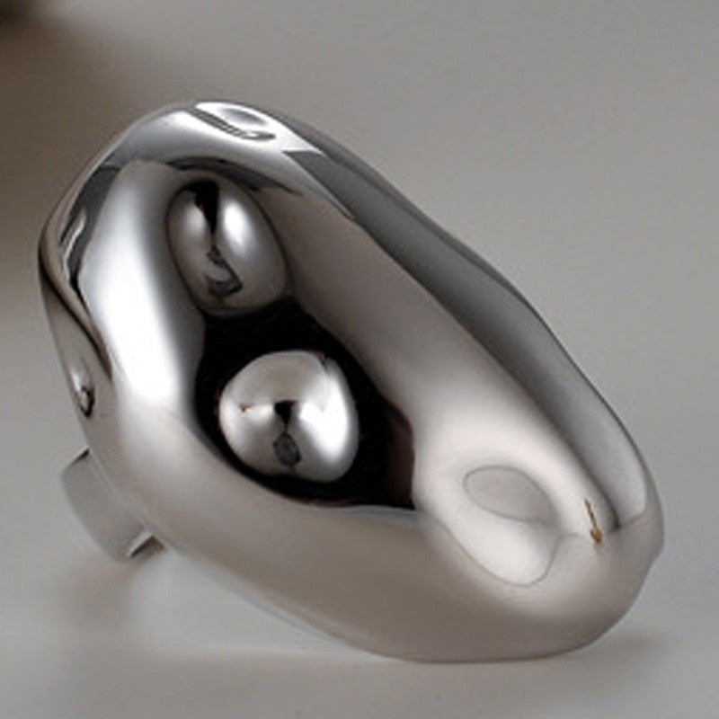 Breiter, klobiger Bohnenring R1012