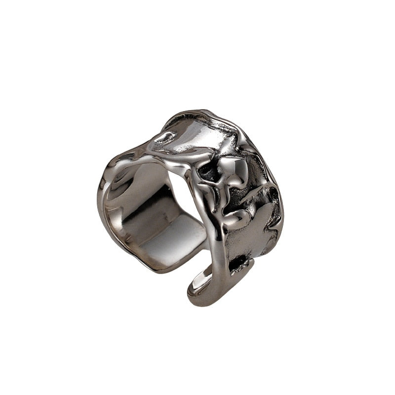 Breiter, ausdrucksstarker, dicker Ring R1281