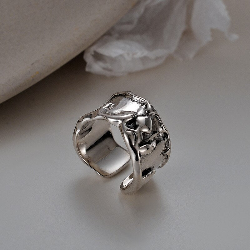 Breiter, ausdrucksstarker, dicker Ring R1281