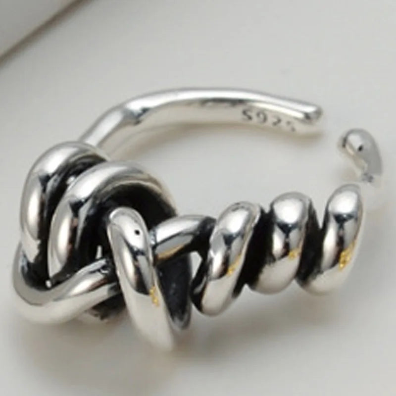 Offener Ring aus gewickeltem Draht R1096
