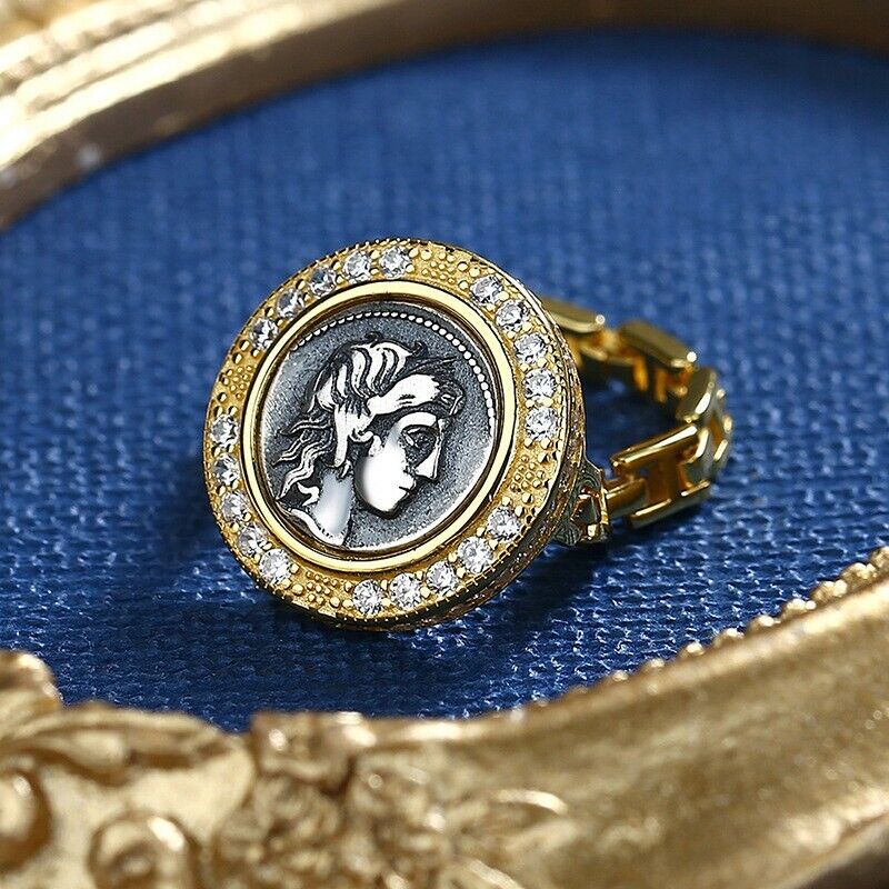 Apollo Römische Münze Replik Ring R1013