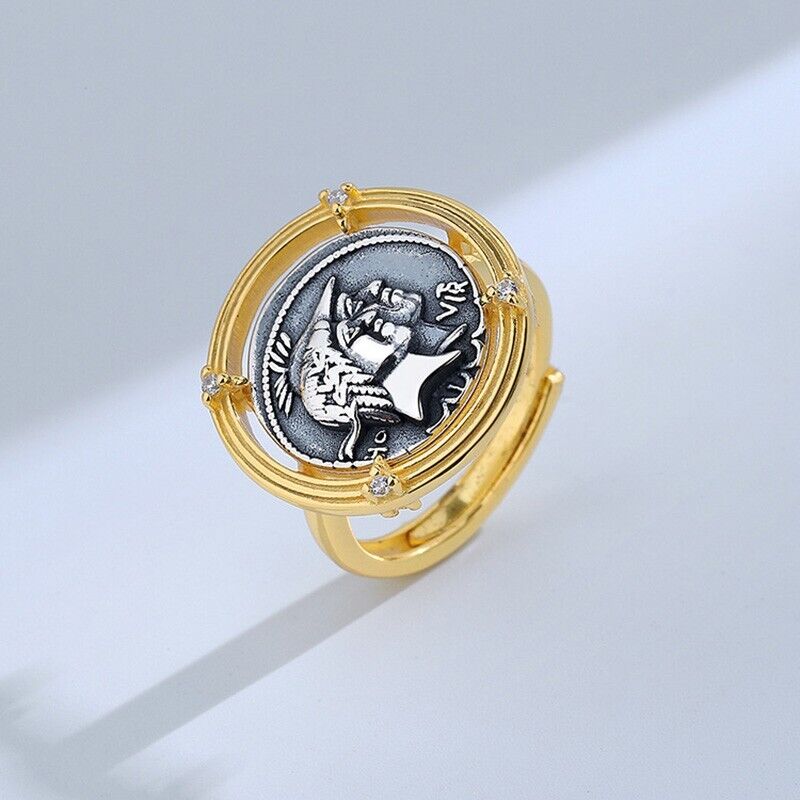Antiker griechischer Münzring Athena R1047