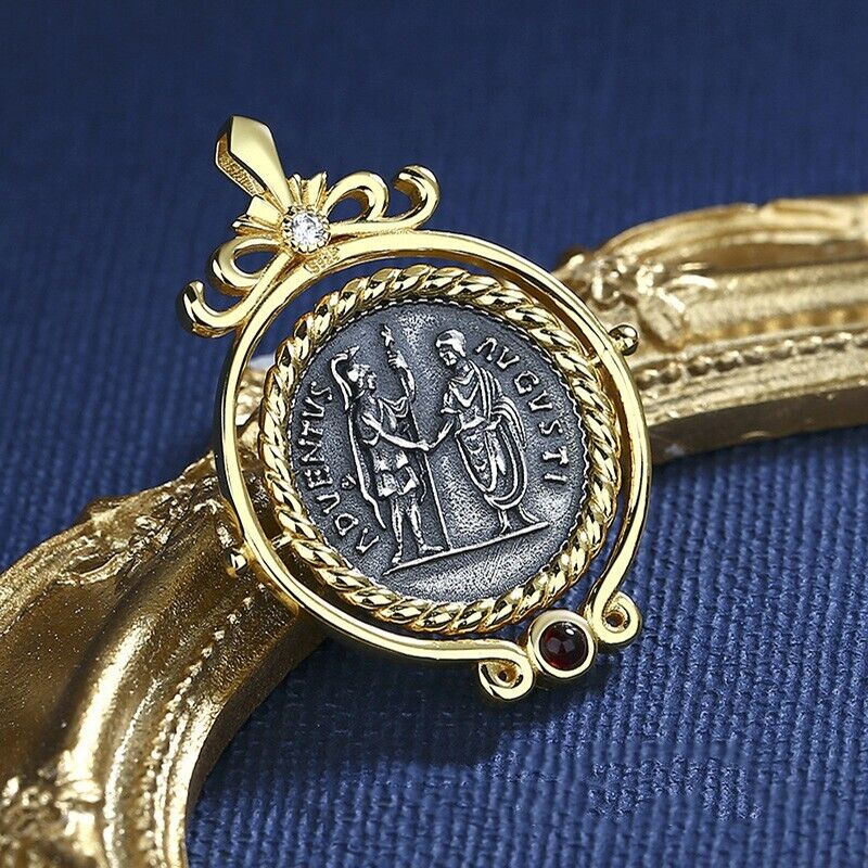Hadrian rotierender römischer Münzanhänger N1027
