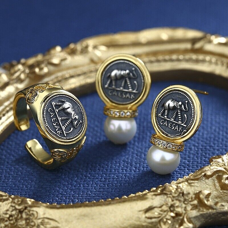 Julius Caesar Filigranring R1008