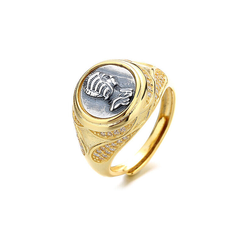 Dicker Münzreplik-Ring R1057