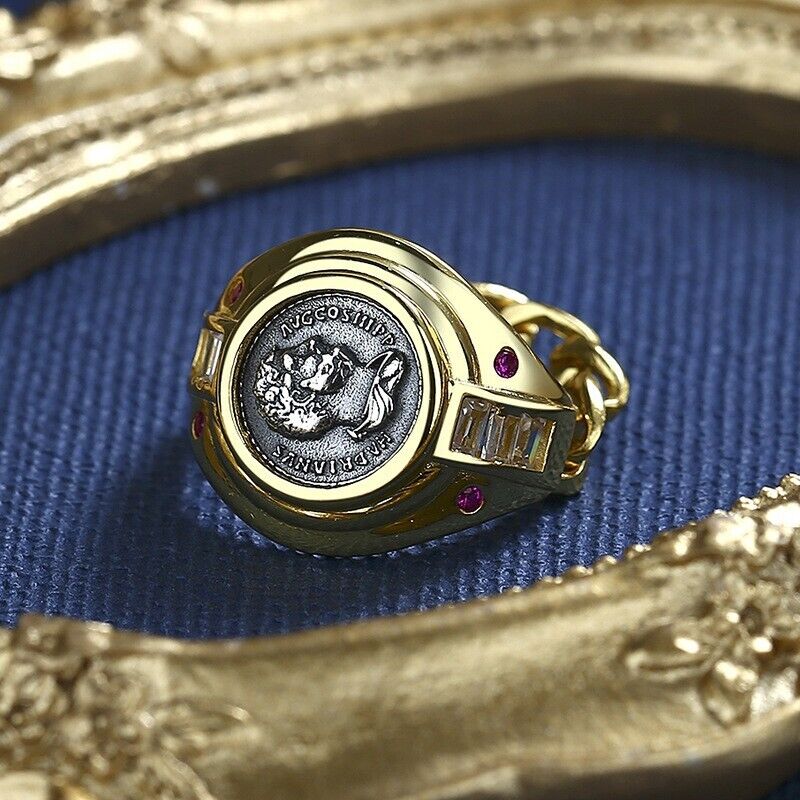 Hadrian Römische Münze Replik Ring R1015