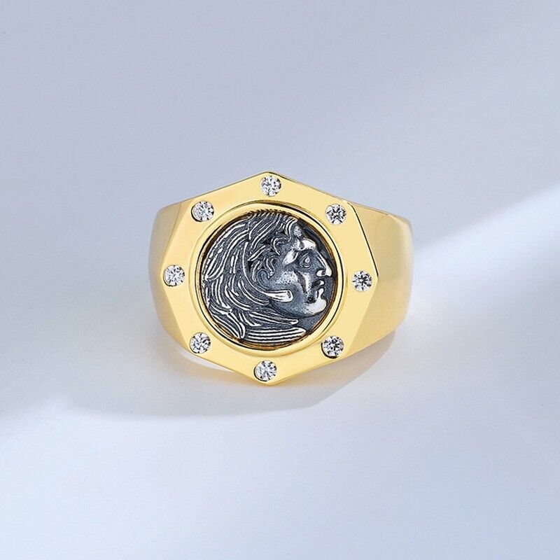 Griechischer Münzring Herkules R1038