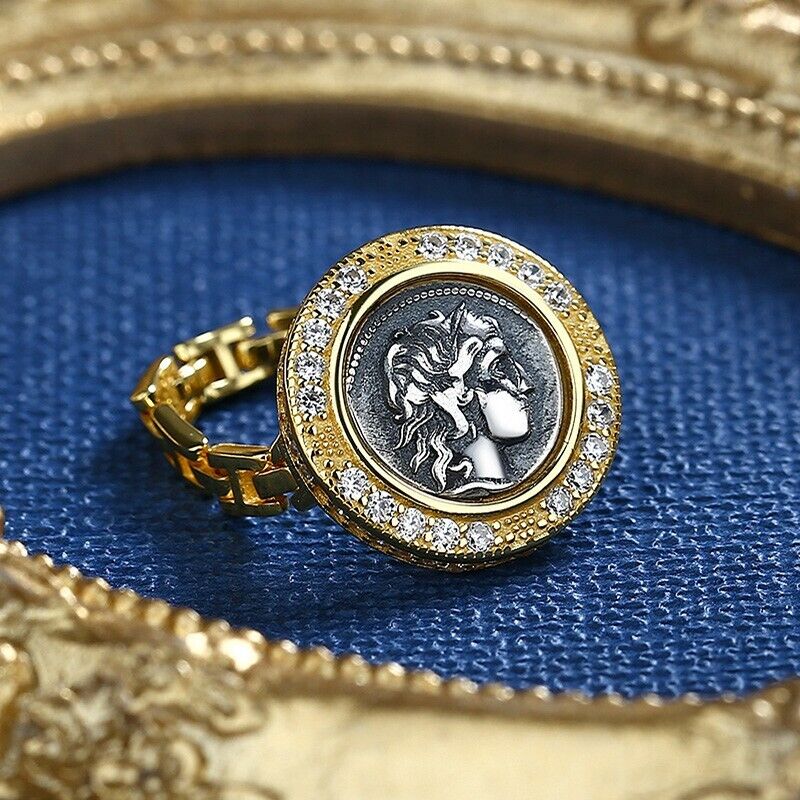 Apollo Römische Münze Replik Ring R1013