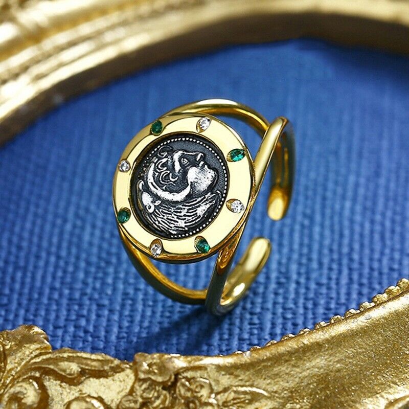 Herkules Grüner CZ-Ring R1062