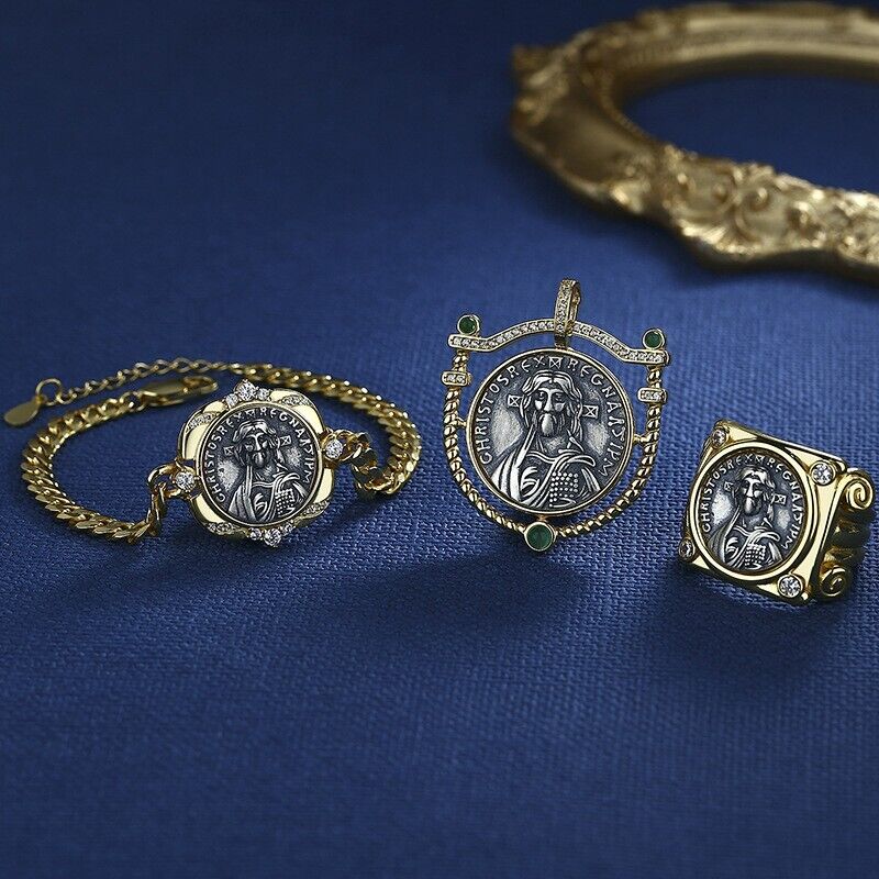 Justinian II. Dickes Kettenarmband D1004