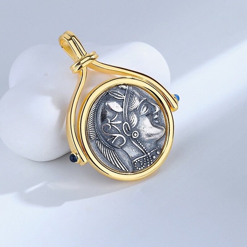 Athena Griechische Münze Anhänger N1006