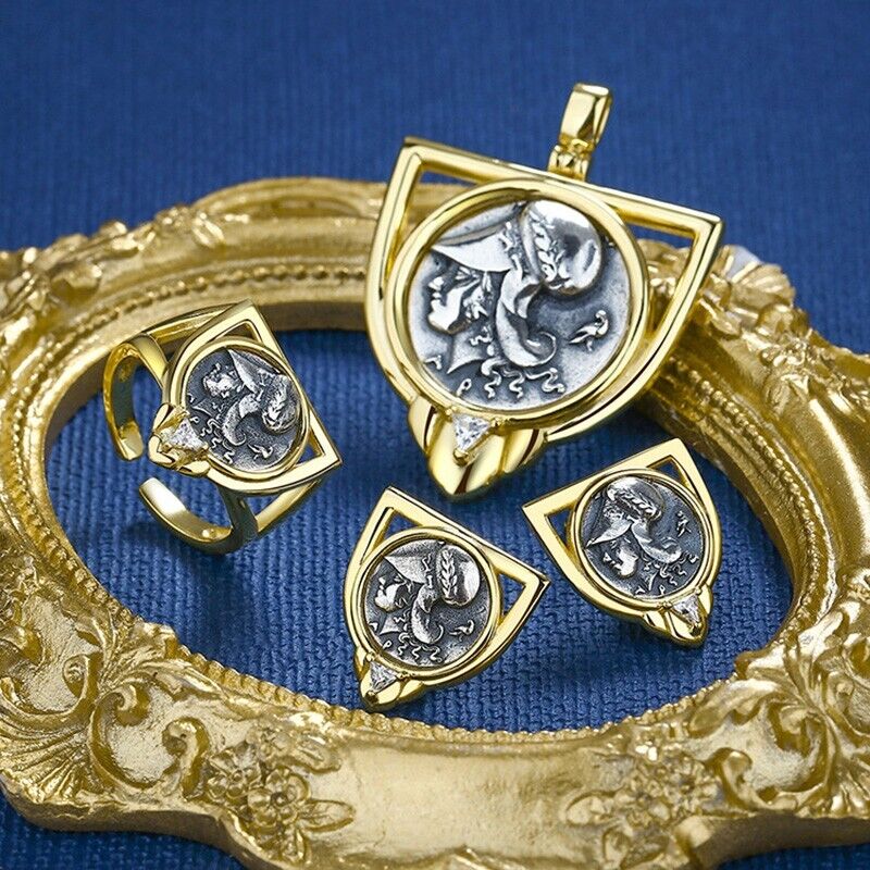 Athena Griechischer Münzanhänger N1024