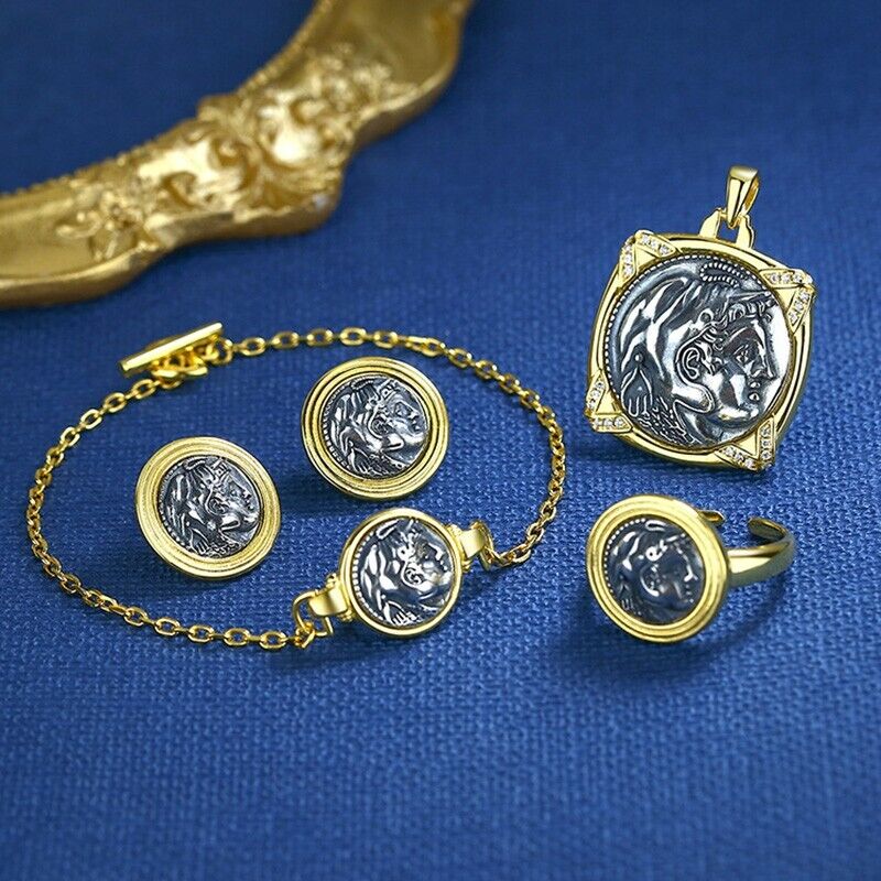 Alexander der Große Knebelarmband D1010