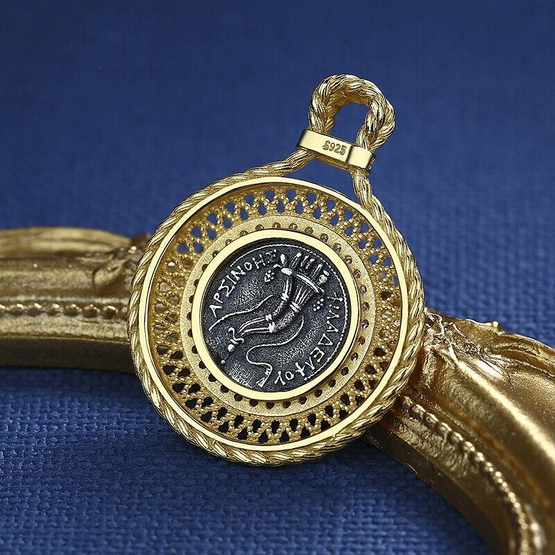 Arsinoe II griechischer Münzanhänger N1001