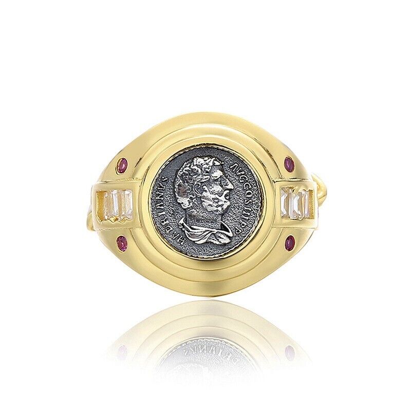 Hadrian Römische Münze Replik Ring R1015