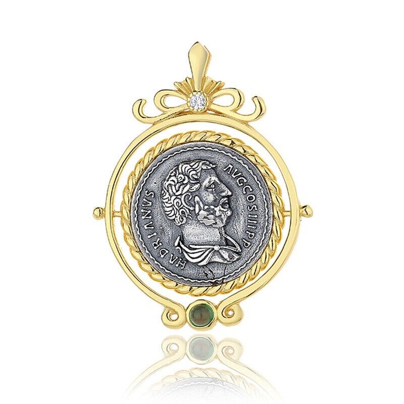 Hadrian rotierender römischer Münzanhänger N1027