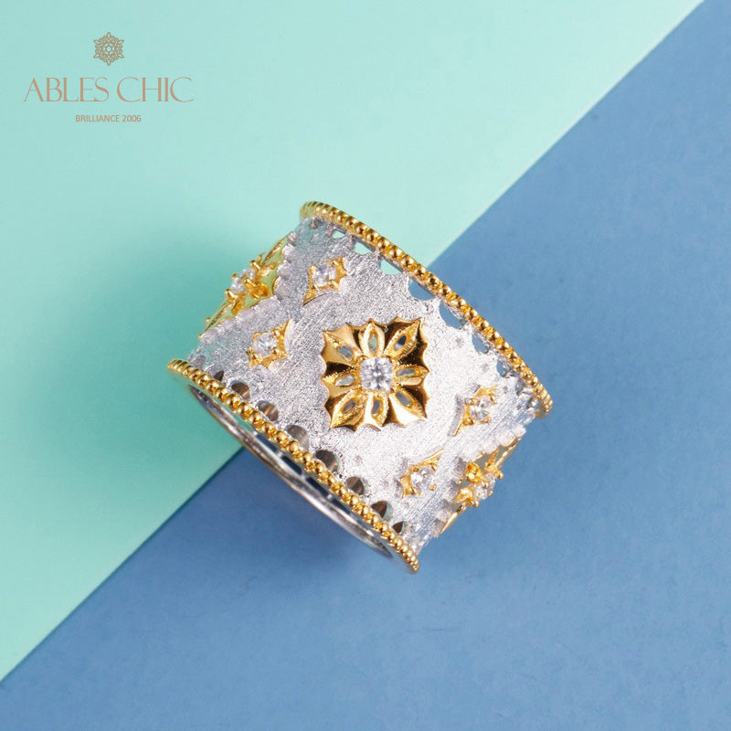 Silky Stars – Reichhaltiger Blumenring 5001