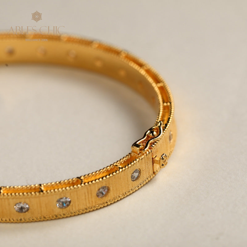 Stoffelement Seidiges Armband 203588